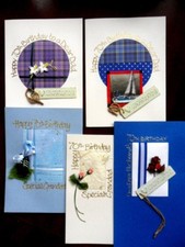 70th birthday cards. 70th  Dad, 70th Grandad, 70th  Husband , hand made