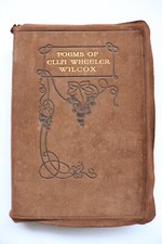 Poetical Works Of Ella Wheeler Wilcox, Illustrated By Alice Ross, Suede Binding.