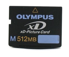 512MB OLYMPUS XD MEMORY CARD 512 MB TYPE M FINEPIX/OLYMPUS CAMERAS