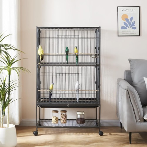 Pawhut large bird cage budgie - pawhut,