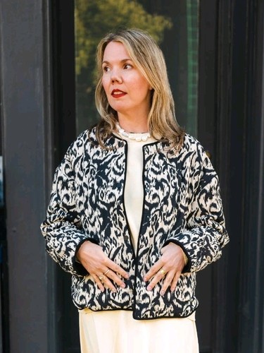 Zara printed black - black, white