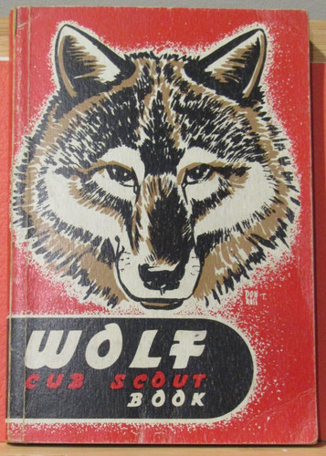 1945 wolf cub scout book - cub, bsa