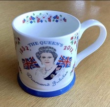 Queen Elizabeth II Diamond Jubilee Commemorative Mug