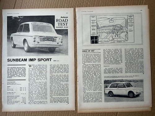 Sunbeam imp sport - imp,
