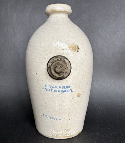 Antique henderson foot warmer - antique,