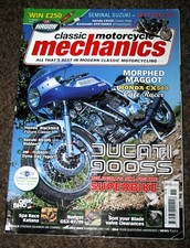 Classic Motorcycle Mechanics Mag NOV 2013 DUCATI 900SS SUZUKI RG500