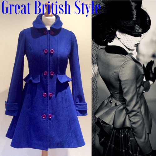 Topshop coat size us - us, 4