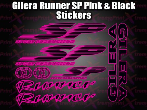 Gilera runner sticker - gilera,