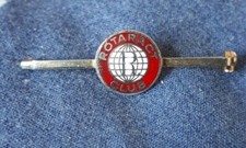 Vintage Collectors Enamel Pin Badge ROTARY International ROTARACT CLUB, Ephemera