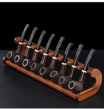 Wooden Pipes Stand Holder