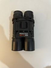 Binoculars 10x25 Compact Lightweight Pocket Black With Straps Bird Watching