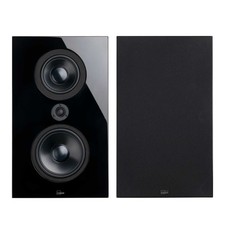 Lyngdorf FR-1 on-wall speakers (pair) in gloss  black  (discontinued finish)