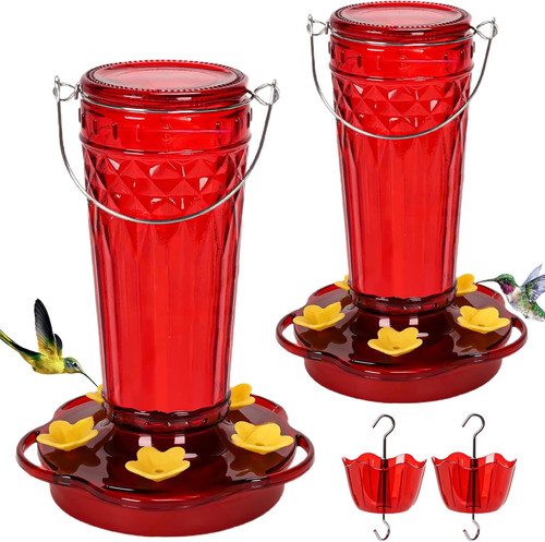 Pack glass hummingbird - 2,