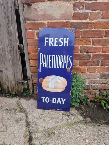 Palethorpes enamel sign - palethorpes,
