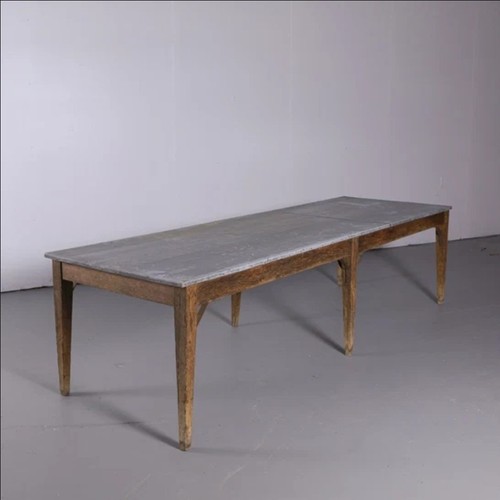 Antique french oak - zinc, top