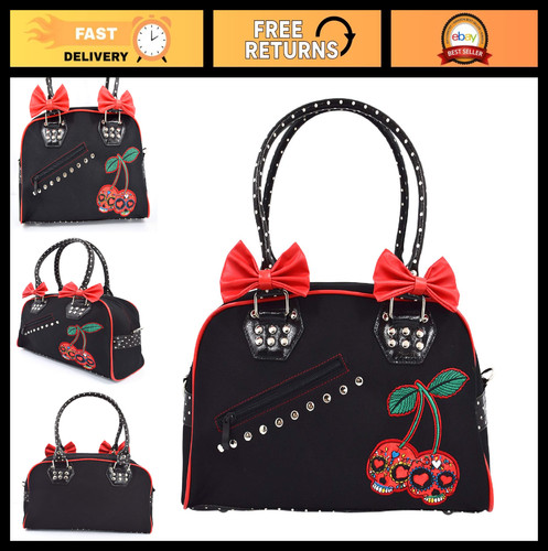 Rockabilly cherry bomb skull - rockabilly,