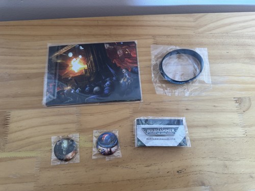Warhammer 40k pin - warhammer, games