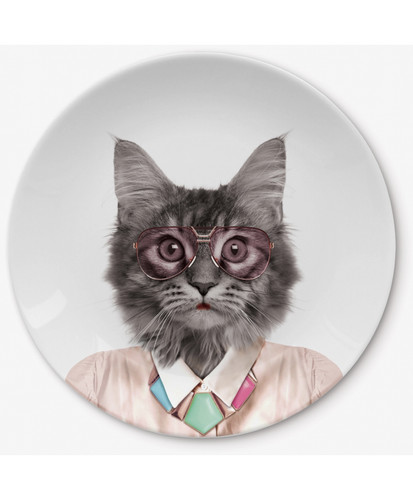 Dining plates animal - animal,