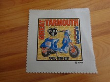 VINTAGE GREAT YARMOUTH 2003 SCOOTER RALLY CLOTH PATCH BADGE LAMBRETTA VESPA MODS