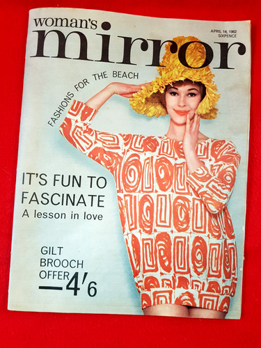 Vintage woman mirror - vintage, woman's