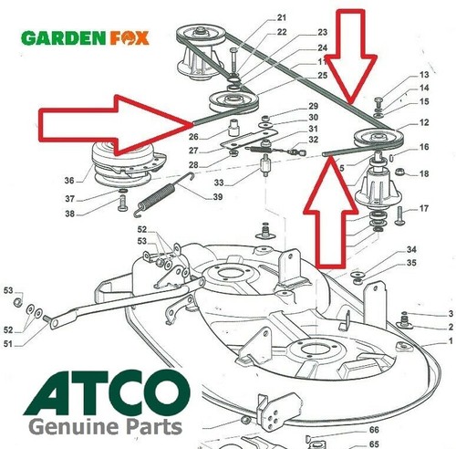 Genuine atco gt38h twin - genuine,