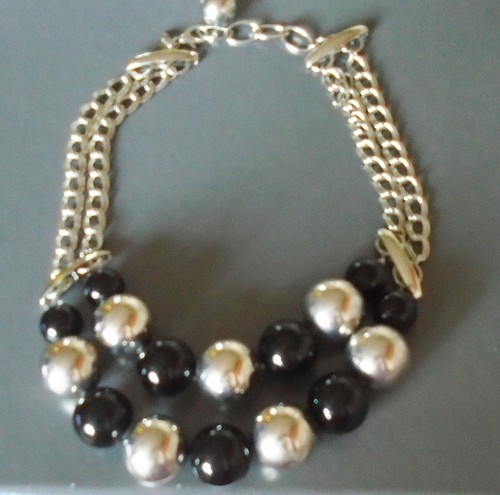 Jaeger large faux - pearl, double