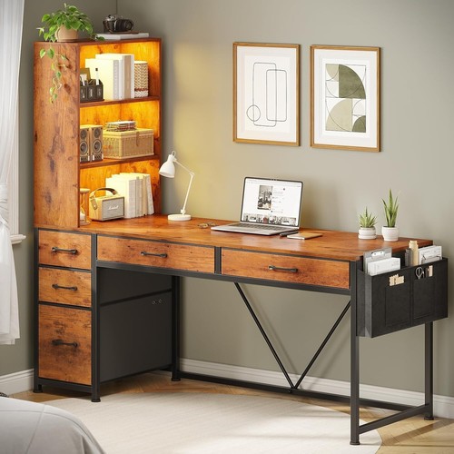 Computer desk with - with, 5
