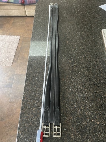 Black leather padded - leather, 44”padded