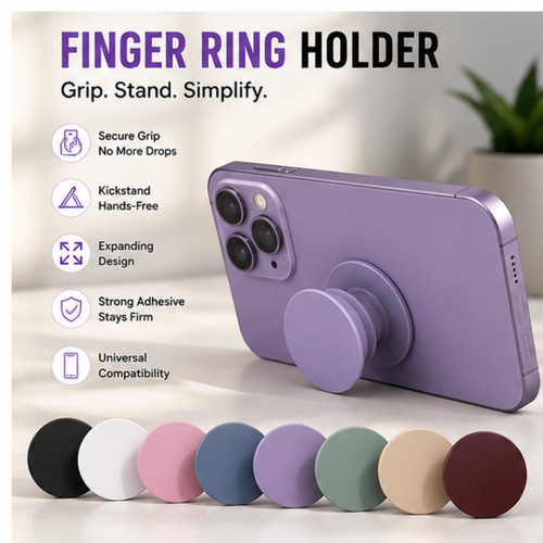 Pop out socket holder selfie - holder,