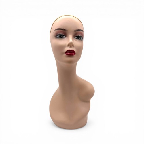 Female mannequin head bust - female,