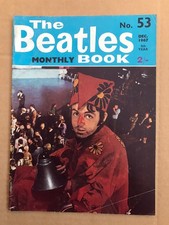 The Beatles Book Monthly Magazine - Original 1960s Issue - no.53 December 1967