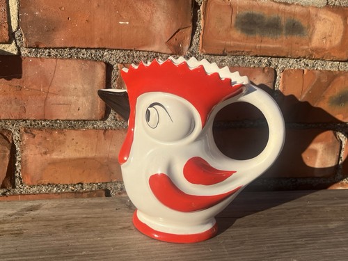 Art deco jug red - deco,