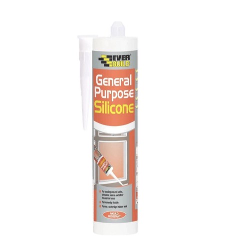 Everbuild silicone sealant - silicone,