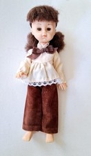 Vintage Ginny Vogue doll brunette with flirty eyes TLC