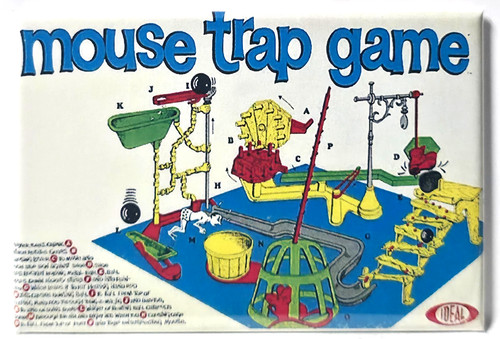 Mouse trap board game - trap,