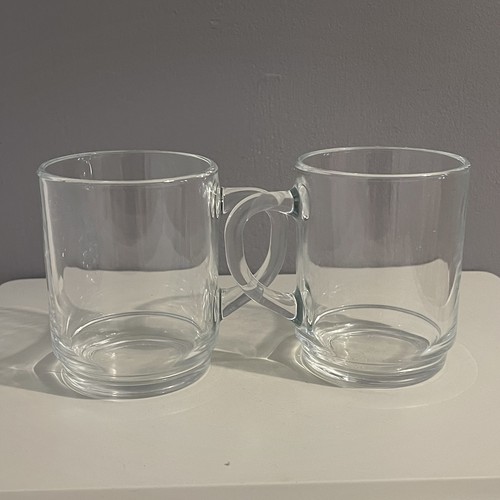 Vintage arcoroc mugs double - arcoroc,