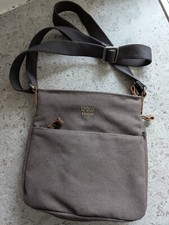 Troop London Bag  - Cross body Shoulder bag - Charcoal,  Lots of pockets  NEW