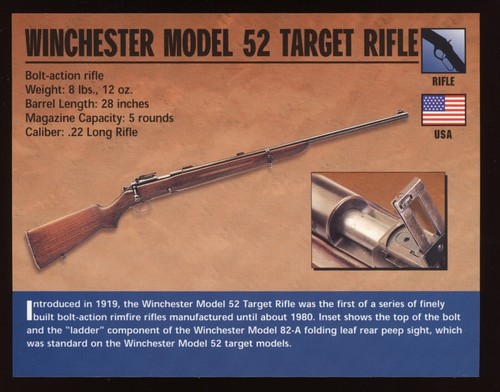 Winchester model target - model,