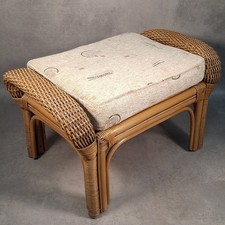 Vintage Bamboo Wicker Cane