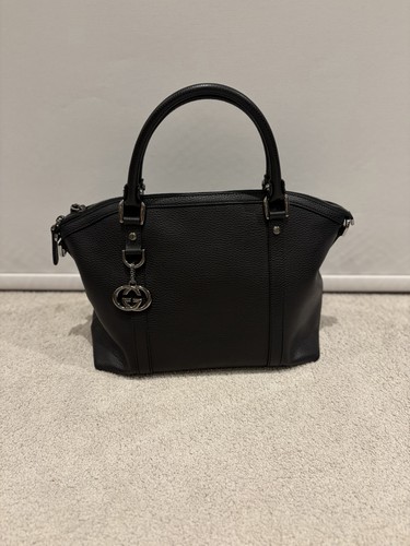 Gucci dome black pebbled - gucci,