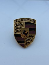 Genuine Porsche Bonnet Badge
