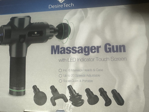 Desiretech massage gun - massage,