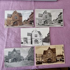 Five views of Watlington Town Hall, Oxon. one postally used March 1938