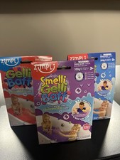 X3 Gelli Baff Slime Bath Smells Gelli Bath Zimpli Kids Non Toxic 3 Packs
