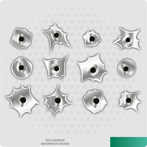 Bullet holes vinyl - bullet,