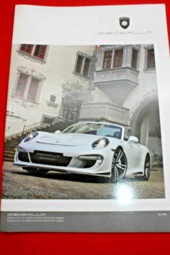 Gemballa brochure porsche - brochure, gt