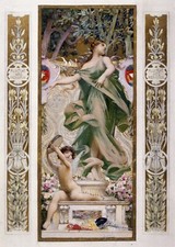 Poster Decor wall Art Nouveau