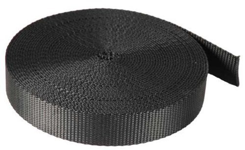 Black polypropylene plain - black,
