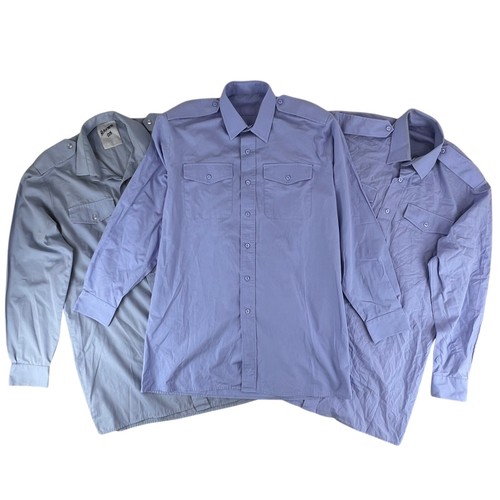 British raf shirt job - lot, x10