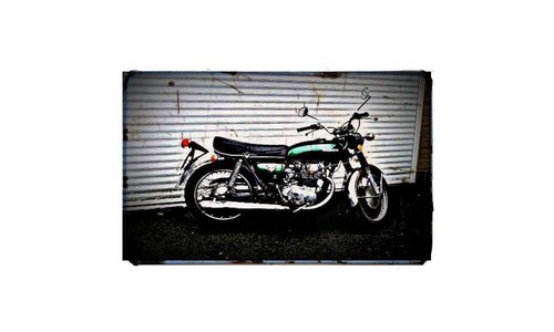 1972 honda 350 bike - k4,